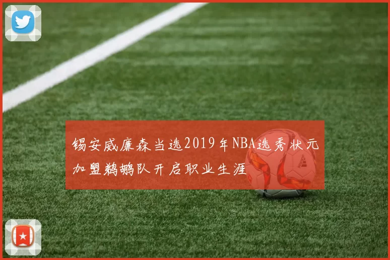 锡安威廉森当选2019年NBA选秀状元加盟鹈鹕队开启职业生涯